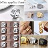 Unicraftale 3Pcs 3 Size 304 Stainless Steel Rectangle Signet Finger Rings RJEW-UN0001-26P-6