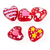 5Pcs Glass Enamel Beads GLAA-TA0003-55-1