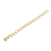 Brass Ends with Chain KK-C071-13G-2