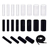 160Pcs 8 Styles Plastic Heat Shrink Tubing DIY-NB0014-12-1