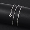 316 Surgical Stainless Steel Cable Chain Necklaces NJEW-JN01047-03-3