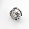 Retro Rotatable 304 Stainless Steel Finger Rings FS-WG84C22-43-1