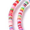 Eco-Friendly Handmade Polymer Clay Beads X-CLAY-R067-3.0mm-M1-3