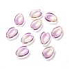 Transparent Glass Pendants X-GLAA-B003-03-4