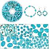 Dyed Synthetic Turquoise Beads G-AR0004-32-1