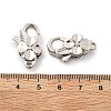 Brass Lobster Claw Clasps X-KK-R216-18A-P-3
