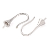 925 Sterling Silver Earring Hooks STER-U005-13P-2