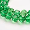 Imitation Austrian Crystal Bead Strands G-M181-10mm-15A-2