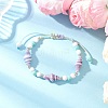 Handmade Porcelain Beaded Bracelets BJEW-JB12473-02-1