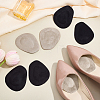 8Pairs 2 Colors Silicone & Fleece Fabric Ball-of-Foot Cushions DIY-PH0035-24-4