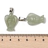 Natural Green Aventurine Pendants G-B127-10P-13-4