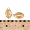 Ocean Theme Brass Charms KK-F902-07D-G-3