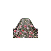 1 Yard Flower Pattern Embroidery Polyester Fabric AJEW-WH0314-473B-7