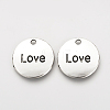 Tibetan Style Alloy Pendants TIBEP-Q078-23AS-NR-1
