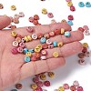 Opaque Mixed Color Acrylic Beads MACR-Q242-011A-6