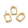 Rack Plating Brass Pendants KK-D074-20G-2