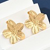 Non-Tarnish 304 Stainless Steel Stud Earrings X-STAS-L024-004G-02-4
