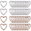 200Pcs 2 Coloes Plastic Bead Frame KY-FH0001-47-1