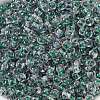 Transparent Inside Colours Glass Seed Beads X1-SEED-A032-04W-3