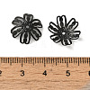 304 Stainless Steel Bead Caps X-STAS-P363-02A-EB-3