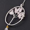 Teardrop Acrylic Beads Big Pendant Decorations LS-HJEW-D029-01P-C-4