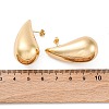 Teardrop 304 Stainless Steel Stud Earrings for Women EJEW-A125-06G-5