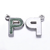 Glitter Acrylic Pendants LS-ACRC-N027-P-4-2