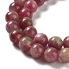 Natural Watermelon Tourmaline Bead Strands X-G-NH0006-A01-02-4