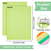 6 Sheets 6 Colors PVC Transparent Film Lighting Gel Filter DIY-OC0010-19-2