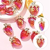 10Pcs Transparent Acrylic Pendants MACR-FS0002-08C-2