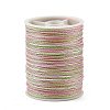 12 Rolls 12 Colors Polyester Cord OCOR-L046-B02-2