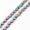Electroplate Synthetic Non-magnetic Hematite Beads G-I317-03H-1