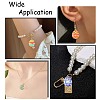 40Pcs 20 Styles Printed Alloy Pendants FIND-CJ0011-18-7