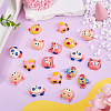 30Pcs 6 Styles Animal Theme Opaque Resin Cabochos RESI-TA0005-21-5