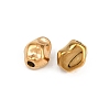 Irregular 304 Stainless Steel Beads STAS-D394-03F-G-2