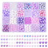 Opaque Acrylic Beads SACR-TA0001-45B-1
