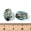 Handmade Foil Lampwork Beads Strands FOIL-T008-07C-4