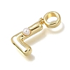 Brass Pendants KK-E806-01G-L-2