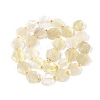 Heated Natural Lemon Quartz Beads Strands G-N368-01A-14-3