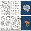 Non-Woven Embroidery Aid Drawing Sketch DIY-WH0538-014-1