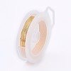 Round Copper Wire for Jewelry Making CWIR-WH0001-0.6mm-07-1