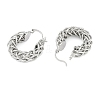 Brass Hoop Earring for Women EJEW-L288-002P-3