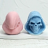Halloween Skull DIY Food Grade Silicone Candle Molds PW-WG77644-01-5