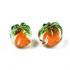 20Pcs Autumn Theme Handmade Lampwork Beads LAMP-FP0001-09-5