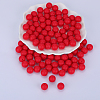 Round Silicone Focal Beads SI-JX0046A-126-1