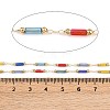 Brass Column Link Chains CHC-H115-12G-2