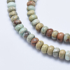 Natural Aqua Terra Jasper Beads Strands G-E444-16-8mm-3