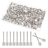 AHADEMAKER 150Pcs Steel Needle Nozzle Adapter AJEW-GA0005-18-1