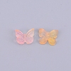 Transparent & Frosted Glass Beads KY-CJC0004-02D-2