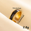 Fashionable Enamel Open Cuff Ring GS8271-3-1